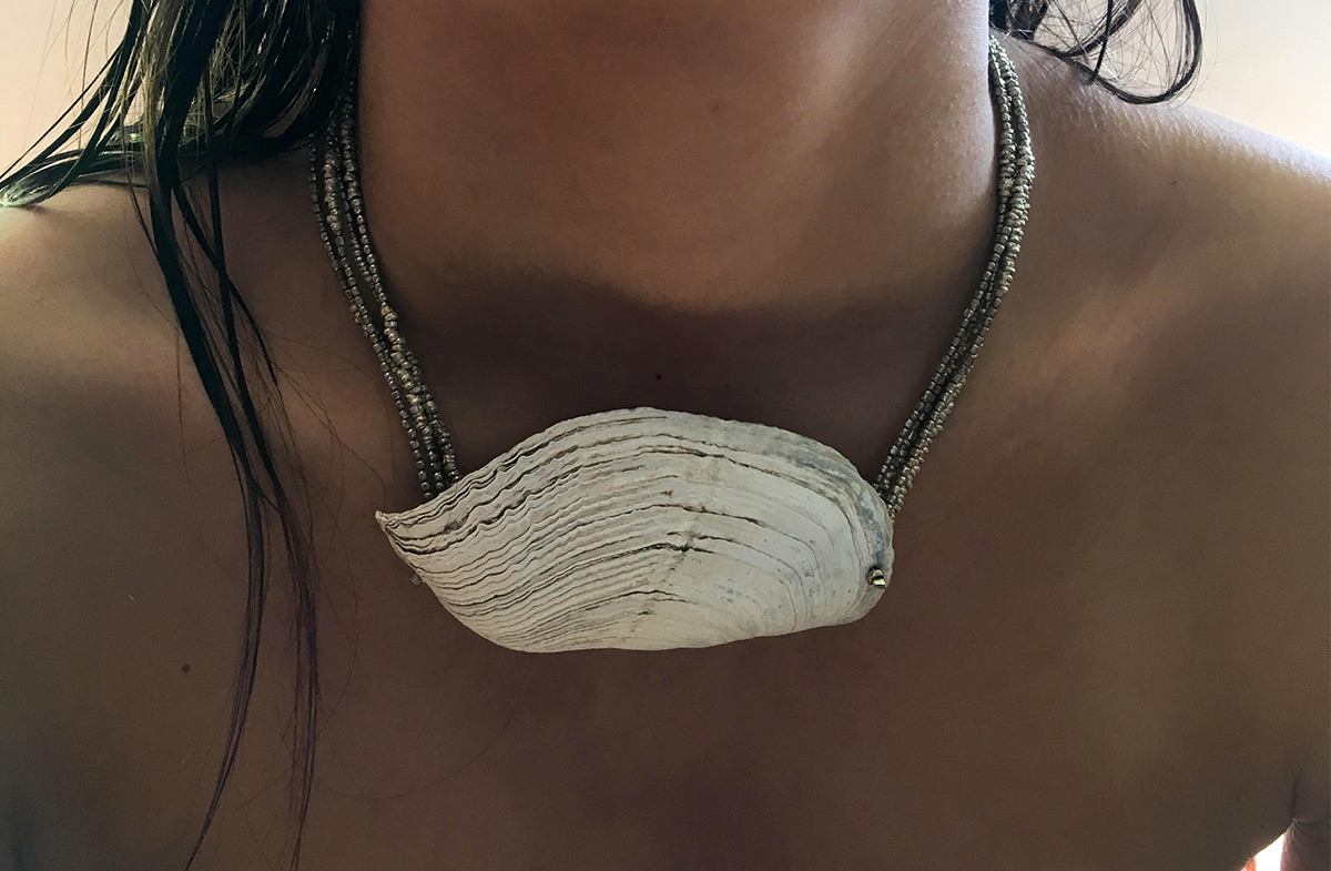 Angel wing necklace